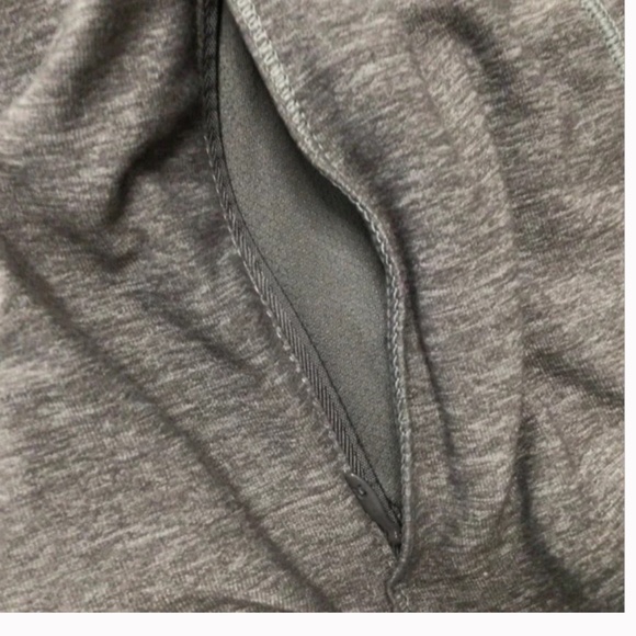 Lululemon Pace Pusher 1/2 Zip Sz 6 Heathered Slate/Slate - Picture 9 of 11